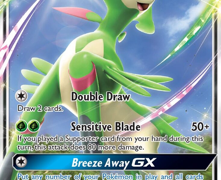 Virizion-GX Pokemon Kaart