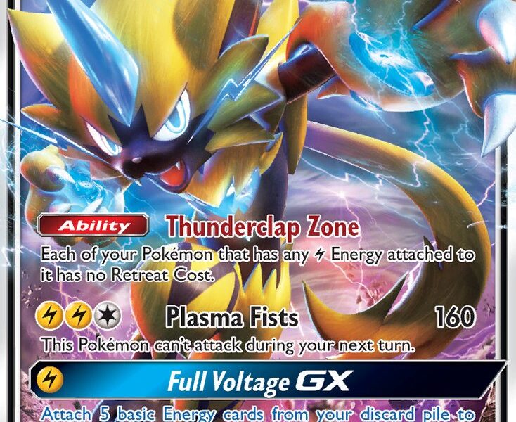 Zeraora-GX Pokemon Kaart