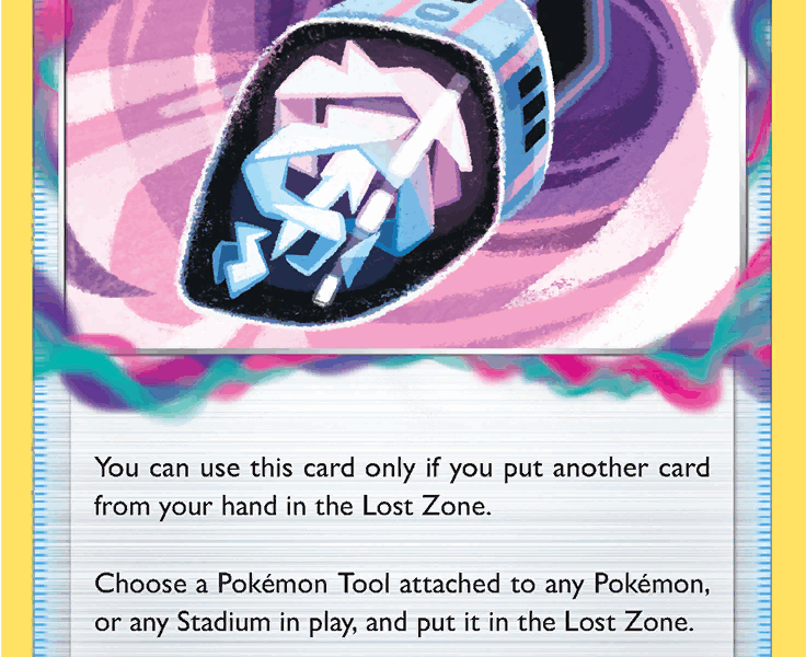 Lost Vacuum Pokemon Kaart