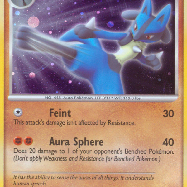 Lucario Pokemon Kaart