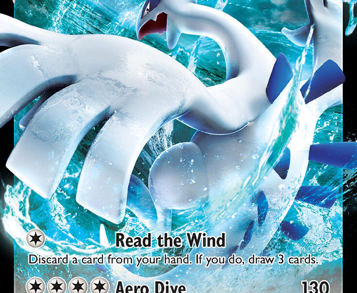 Lugia V Pokemon Kaart