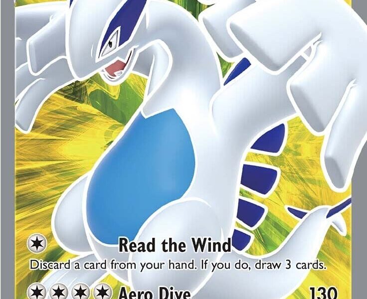 Lugia V (Full Art) Pokemon Kaart