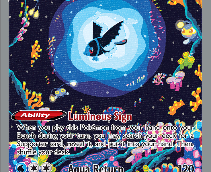 Lumineon V Pokemon Kaart