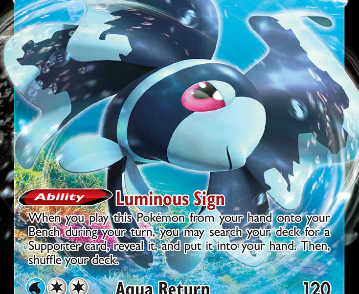 Lumineon V Pokemon Kaart