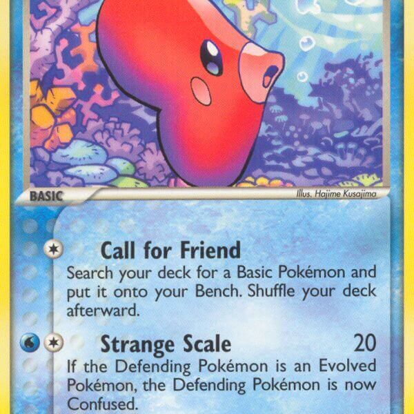 Luvdisc Pokemon Kaart