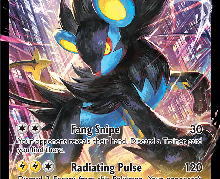 Luxray V Pokemon Kaart