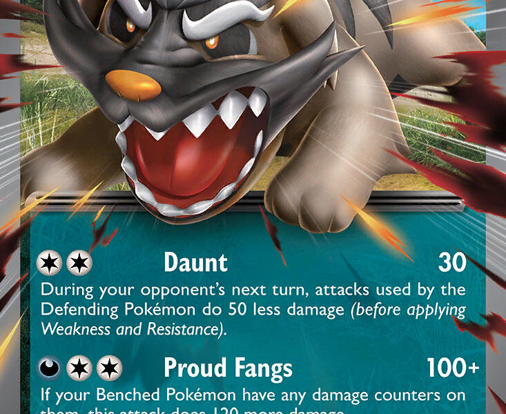 Mabosstiff ex Pokemon Kaart