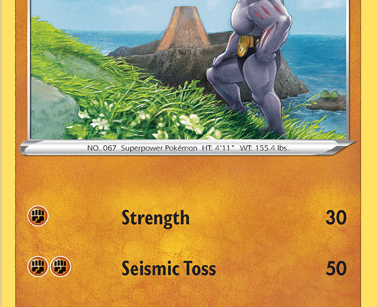 Machoke Pokemon Kaart
