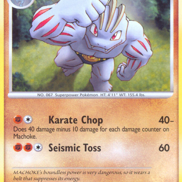 Machoke Pokemon Kaart
