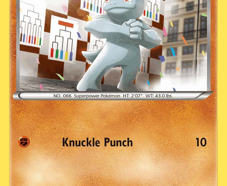 Machop Pokemon Kaart