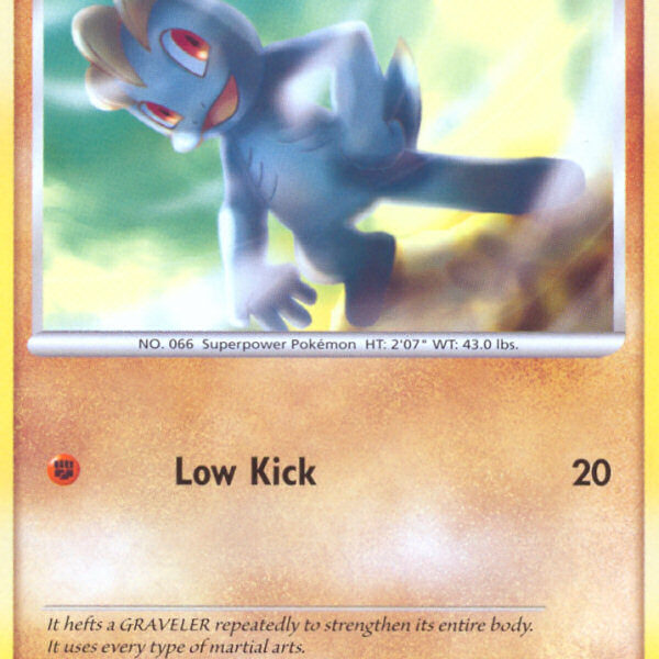 Machop Pokemon Kaart