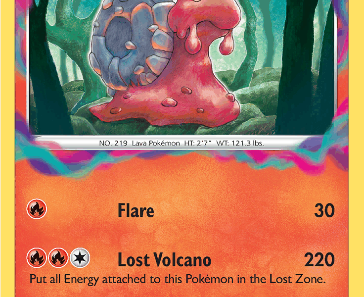 Magcargo Pokemon Kaart
