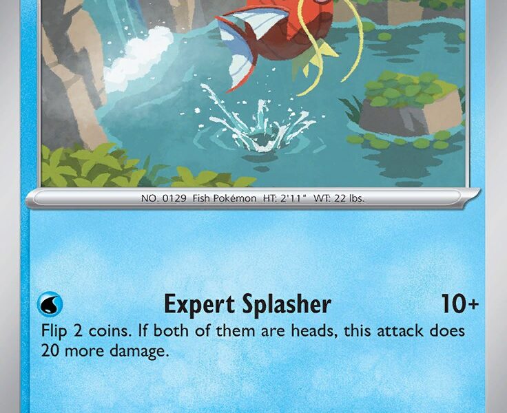 Magikarp Pokemon Kaart