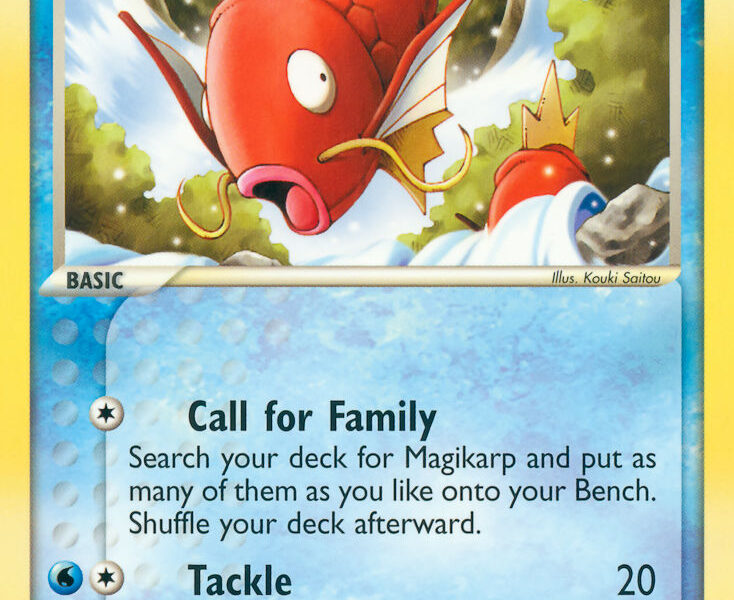 Magikarp Pokemon Kaart