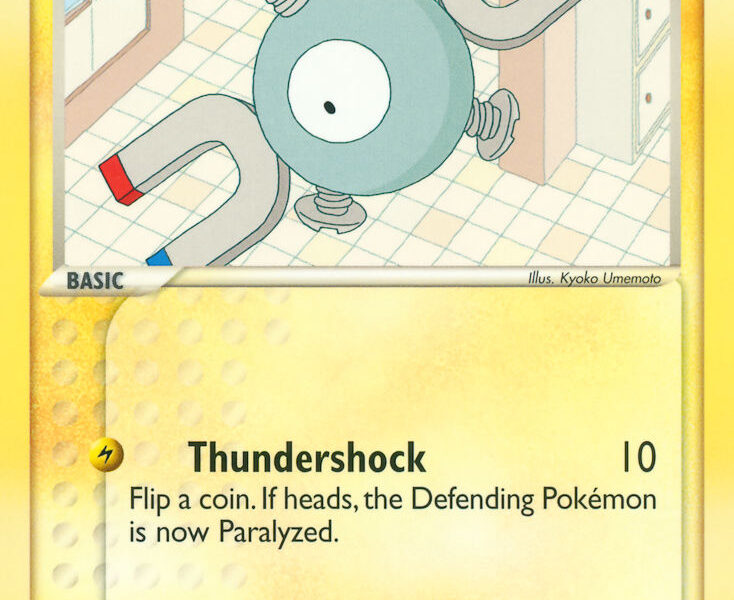 Magnemite Pokemon Kaart