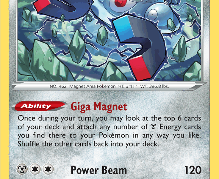 Magnezone Pokemon Kaart