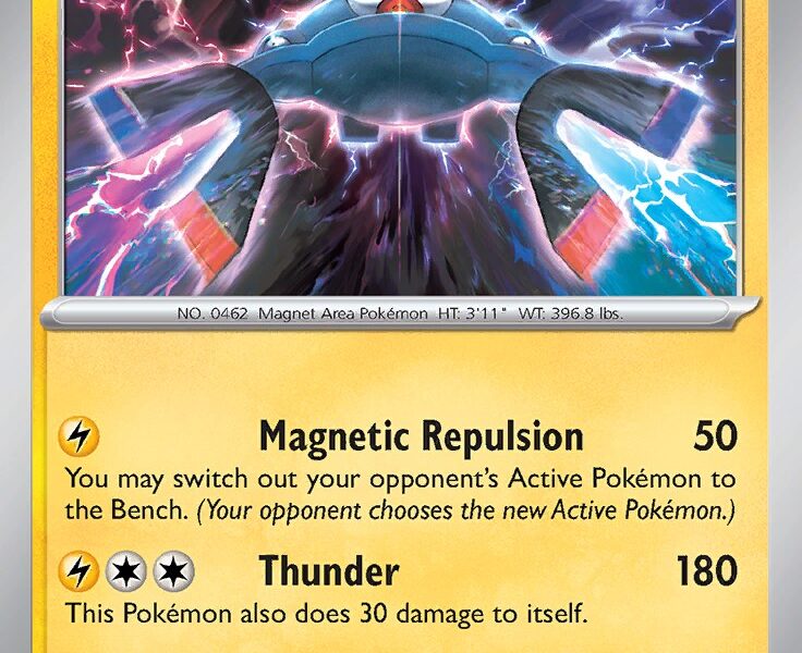Magnezone Pokemon Kaart