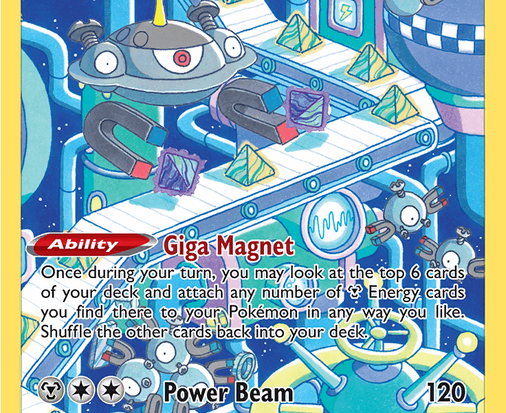 Magnezone Pokemon Kaart