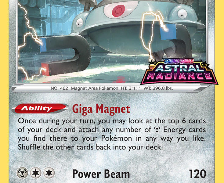 Magnezone Pokemon Kaart