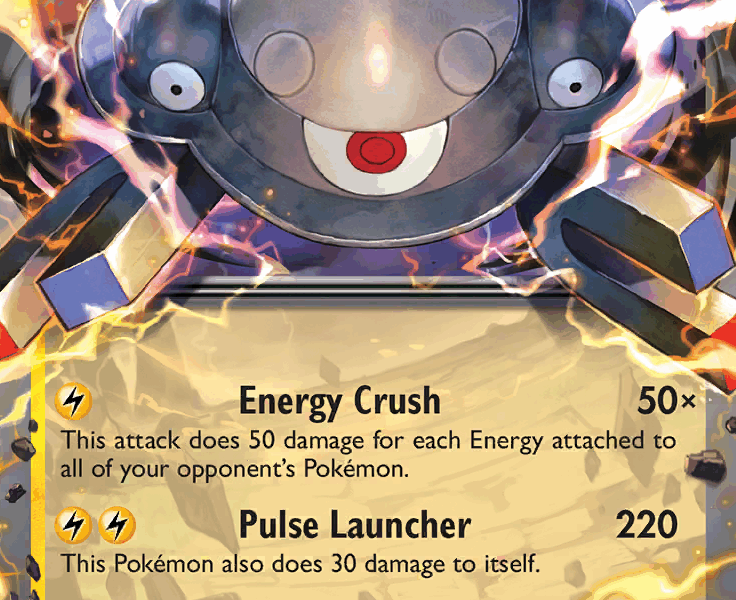 Magnezone ex Pokemon Kaart