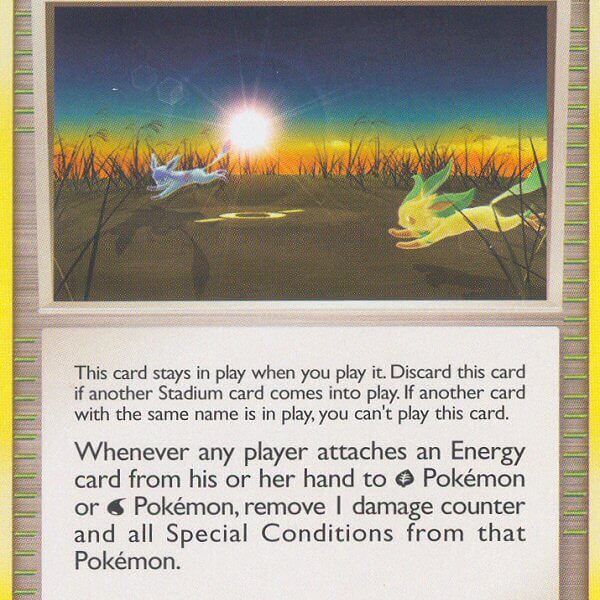 Dawn Stadium Pokemon Kaart