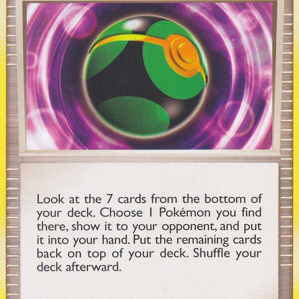 Dusk Ball Pokemon Kaart