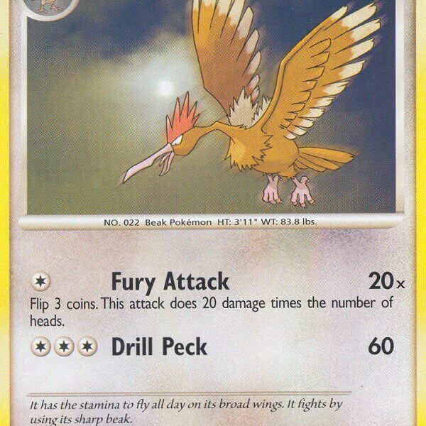 Fearow Pokemon Kaart