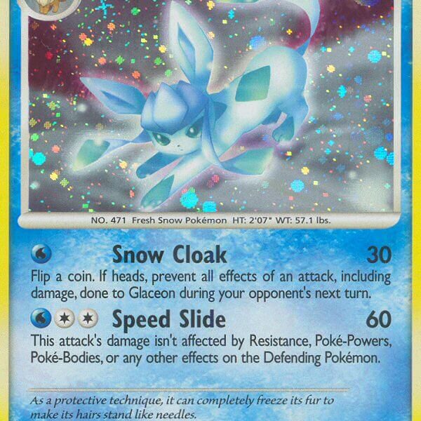 Glaceon Pokemon Kaart