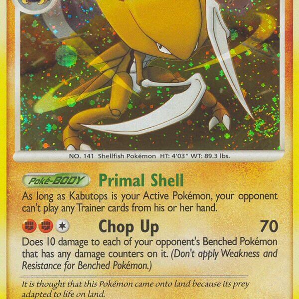 Kabutops Pokemon Kaart
