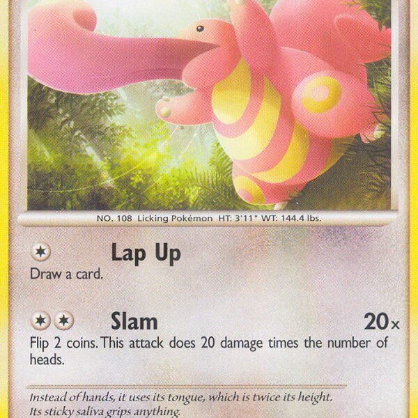 Lickitung Pokemon Kaart