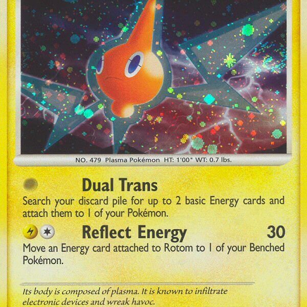 Rotom Pokemon Kaart