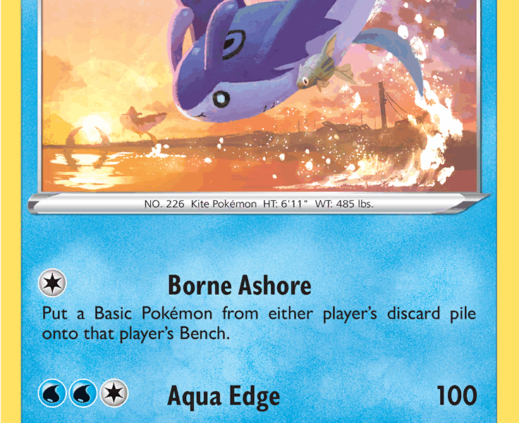 Mantine Pokemon Kaart