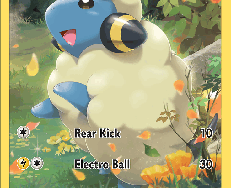 Mareep Pokemon Kaart