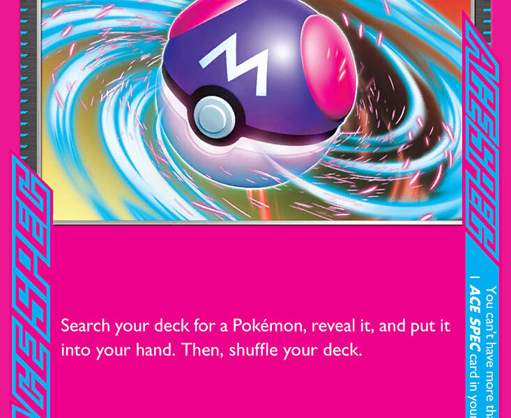 Master Ball Pokemon Kaart