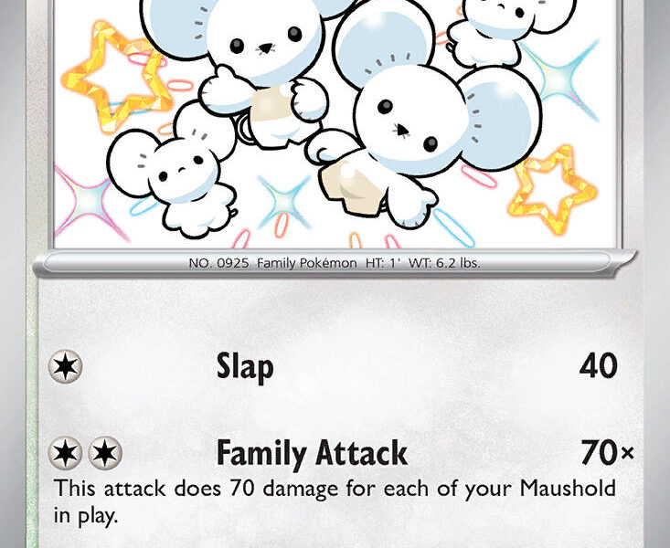 Maushold Pokemon Kaart