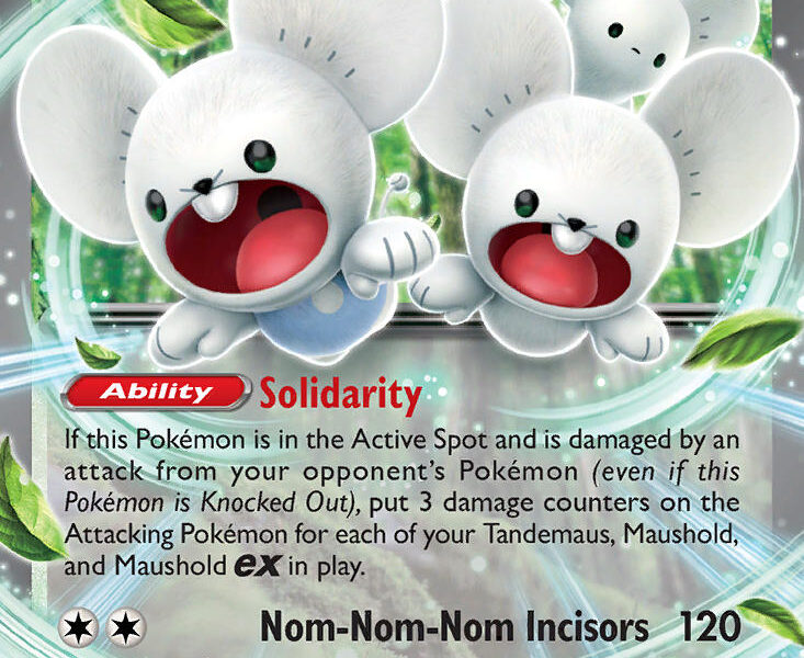 Maushold ex Pokemon Kaart