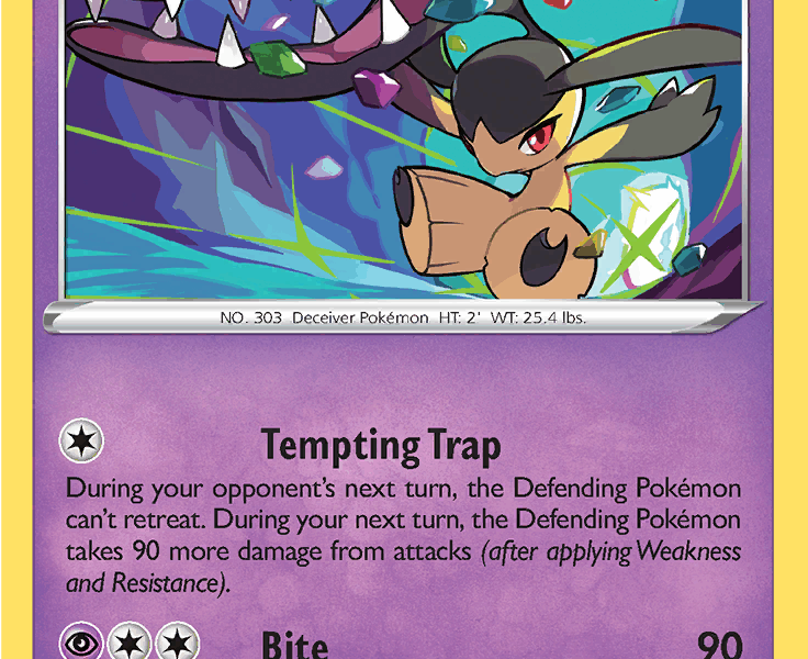 Mawile Pokemon Kaart