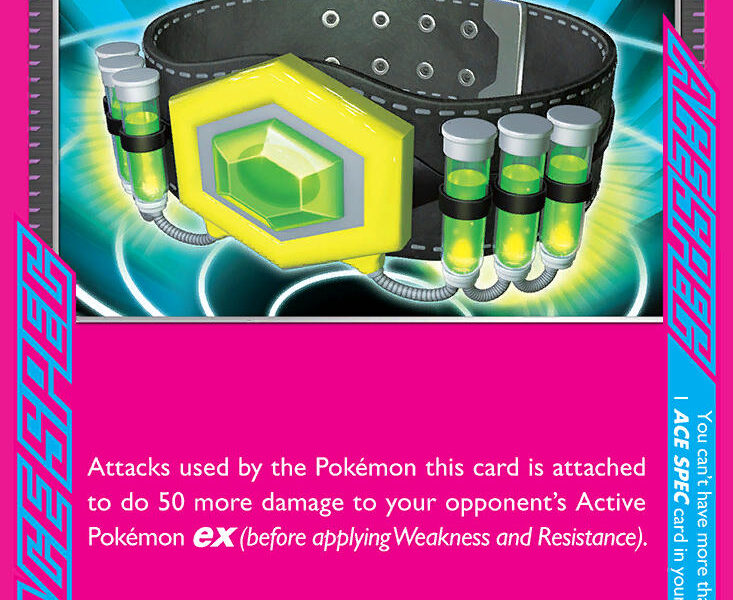 Maximum Belt Pokemon Kaart