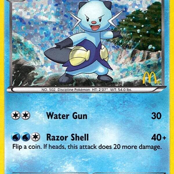 Dewott Pokemon Kaart