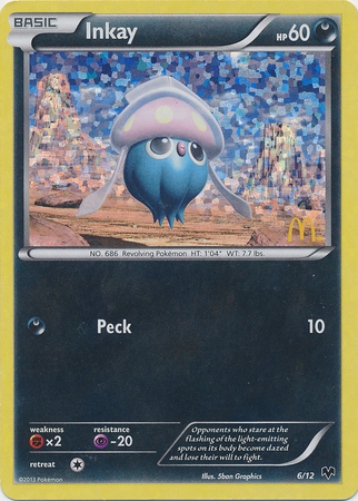Inkay Pokemon Kaart