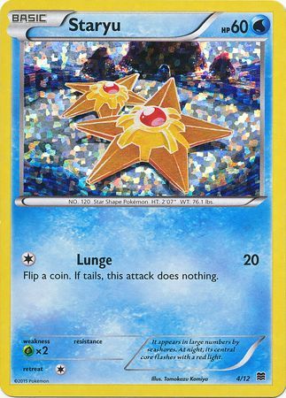 Staryu Pokemon Kaart