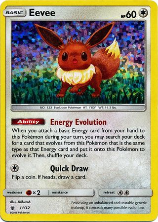 Eevee Pokemon Kaart