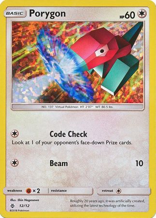 Porygon Pokemon Kaart