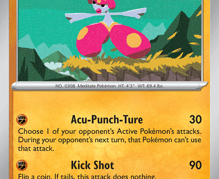 Medicham Pokemon Kaart