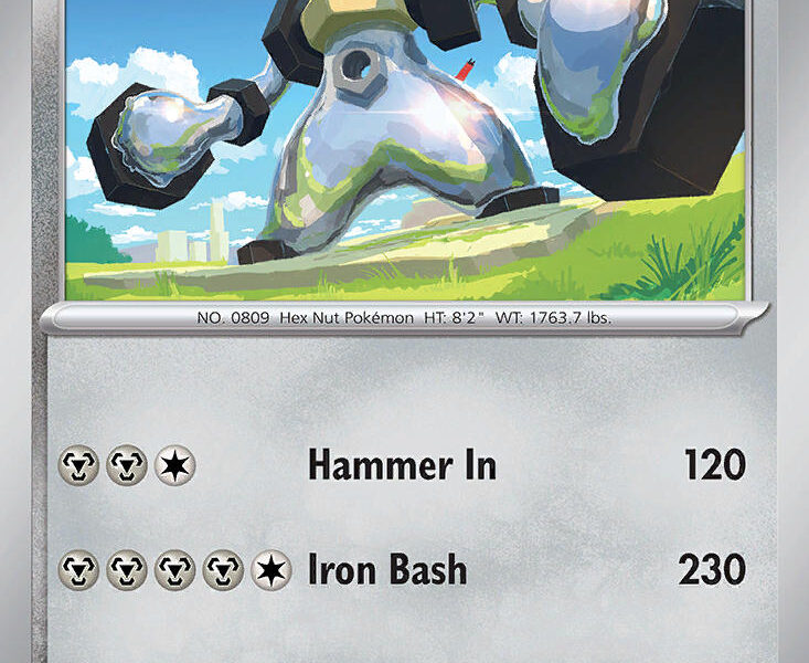 Melmetal Pokemon Kaart