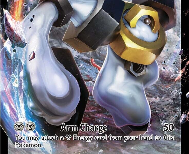 Melmetal V Pokemon Kaart