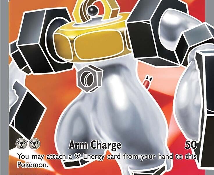 Melmetal V Pokemon Kaart