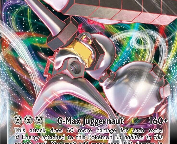 Melmetal VMAX Pokemon Kaart