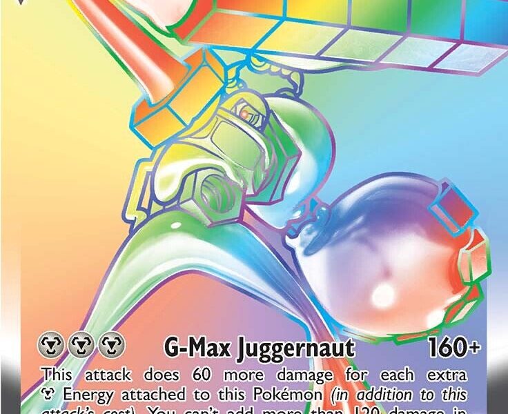 Melmetal VMAX Pokemon Kaart