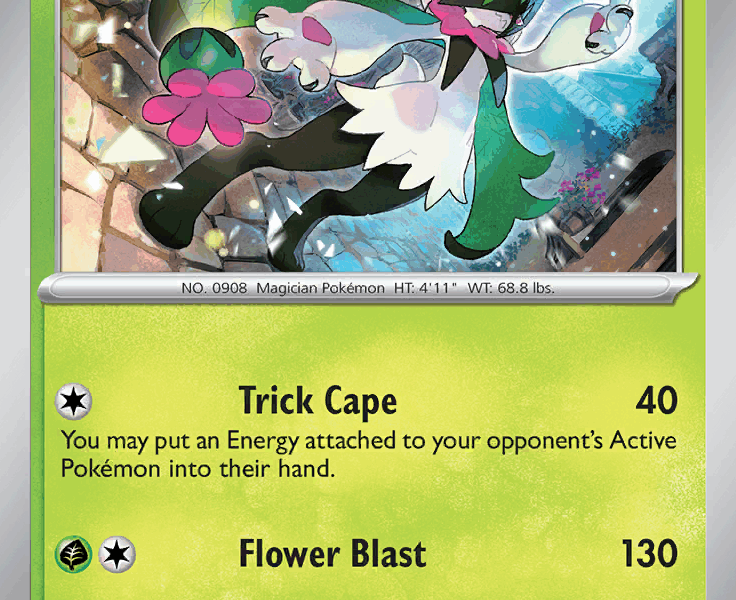 Meowscarada Pokemon Kaart